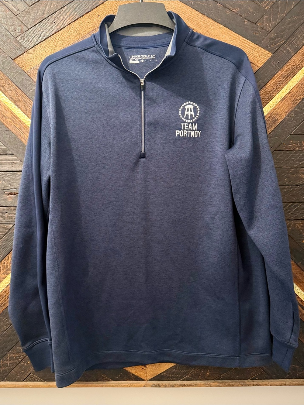 Barstool Team Portnoy Nike Golf Quarter Zip
